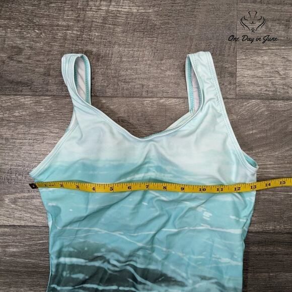 Celendi Athletic Cage Back One Piece Swimsuit Size S - Picture 4 of 5